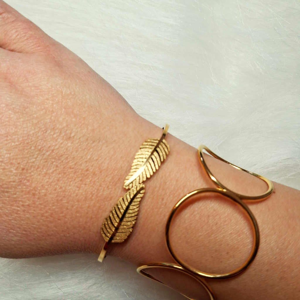 BRACCIALE ABBRACCIO DI FOGLIE