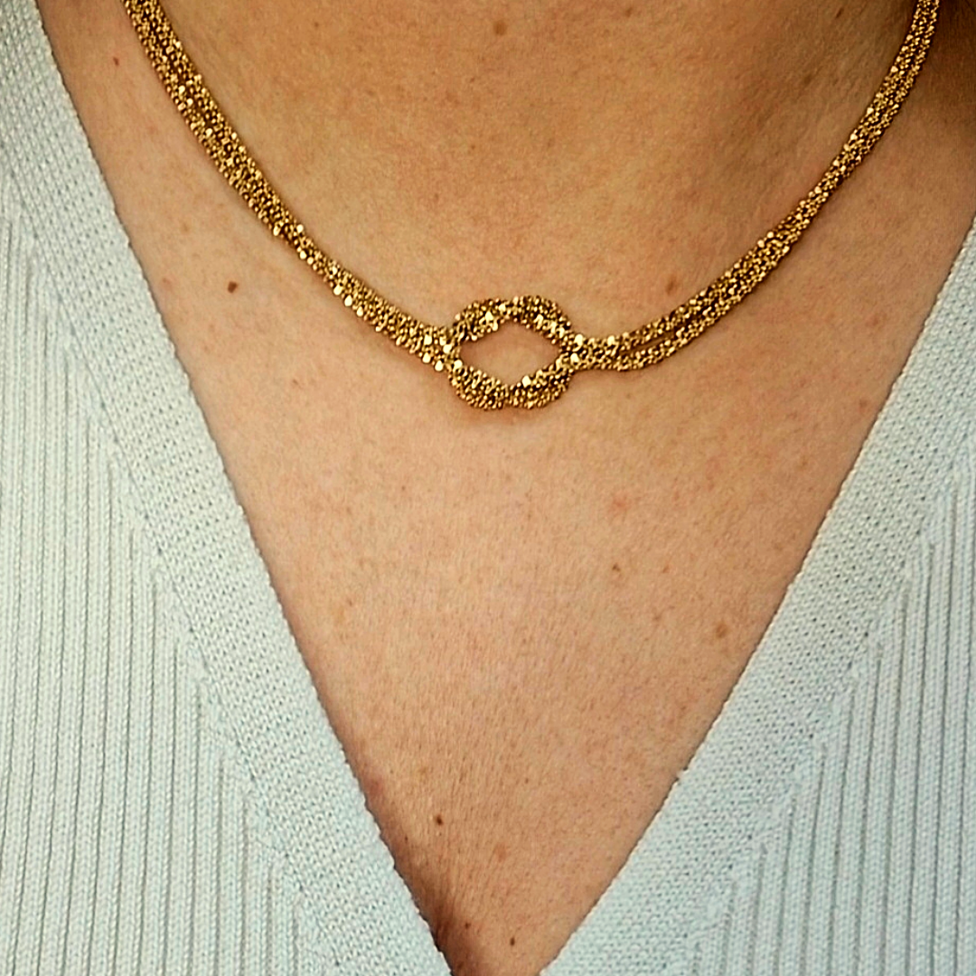 COLLANA NODO ELEGANTE