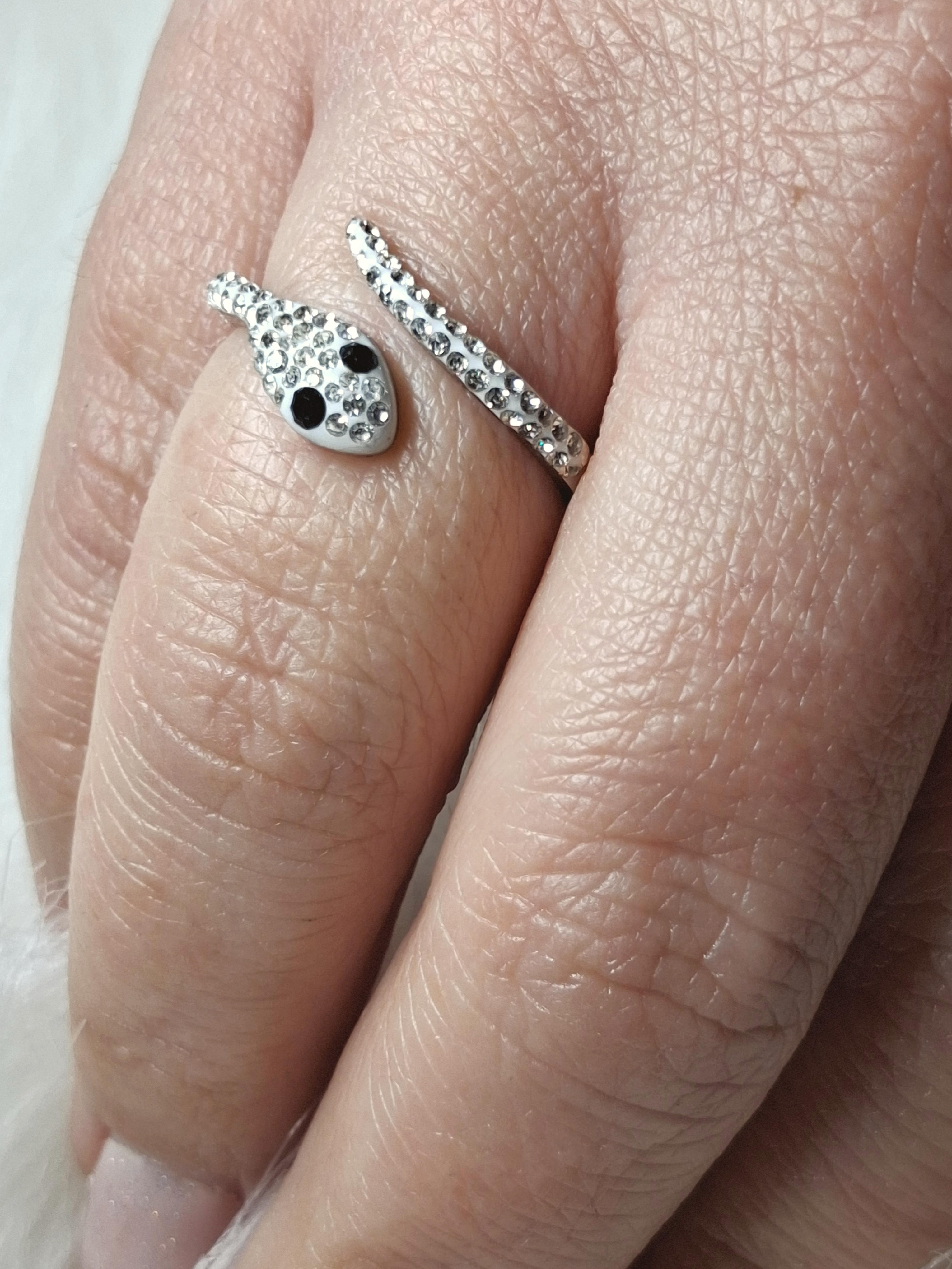 ANELLO SERPENTINA SILVER